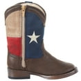 thumbnail image 4 of Roper Western Boots Boy Lone Star Texas Flag Brown 09-017-1902-3015 BR, 4 of 5