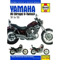 Yamaha XV (Virago) V-Twins 535cc, 699cc, 748cc, 920cc, 981cc & 1063cc (81-03) Haynes Repair Manual ^