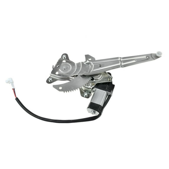 A-Premium Electric Power Window Regulator with 2-Pin Motor Compatible with Toyota Corolla 1998 1999 2000 2001 2002 Rear Driver Side