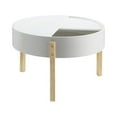 thumbnail image 5 of ACME Bodfish Coffee Table, White & Natural, 5 of 6