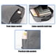 thumbnail image 5 of Xihbxyly Mochila de Viaje para Portátil, Diseño Multiusos, Incluye Bandolera y Monedero, Bolsillos Amplios, Tela Impermeable, Ideal para Negocios y Viajes, para Hombre y Mujer, Juego de 3, 5 of 7