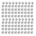thumbnail image 4 of Baverta 100 Pcs 304 Acier Inoxydable Vis Fil Manchon Filetage Insert De Réparation Assortiment Kit M6x1.0x1.5D, 4 of 8