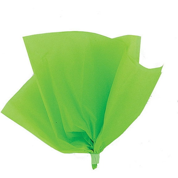 Lime Green Tissue Paper, 10 Sheets (Pack of 18)