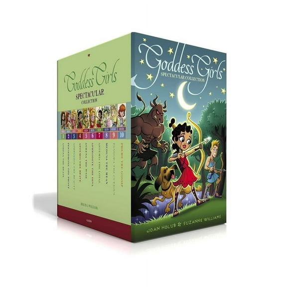 Goddess Girls Goddess Girls Spectacular Collection (Boxed Set): Athena the Brain; Persephone the Phony; Aphrodite the Beauty; Artemis , (Paperback)