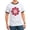 Black/White, variant on CafePress - Peace Flower Affection Ringer T - 100% Cotton Ringed T-Shirt