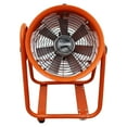 thumbnail image 4 of INTBUYING 12” 220V Axial Fan Mobile Cylinder Pipe Spray Booth Paint Fumes Blower with Wheels, 4 of 10