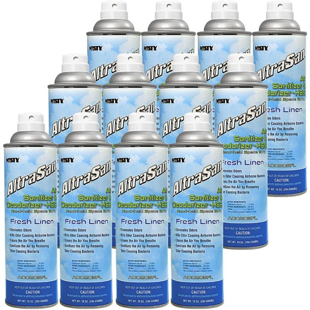Air Sanitizer, Disinfectant and Deodorizer 10 Ounce 1037236 (Case of 12