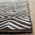 thumbnail image 4 of SAFAVIEH Kilim Rachyl Geometric Diamonds Wool Area Rug, Charcoal, 4' x 6', 4 of 4