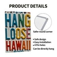 thumbnail image 4 of Vintage Metal Tin Sign Hang Loose Hawaii Wall Decor Beach Decor Metal Sign Summer Decor 8x12 Inch Retro Hawaii Sign Metal Wall Art, 4 of 6