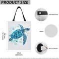 thumbnail image 7 of Yuyamidu Blue Sea Turtle Car Trash Bags Hanging Car Trash Can for Back Seat Foldable Car Garbage Bag Small Storage Package Bags for Auto Accessories, 7 of 7