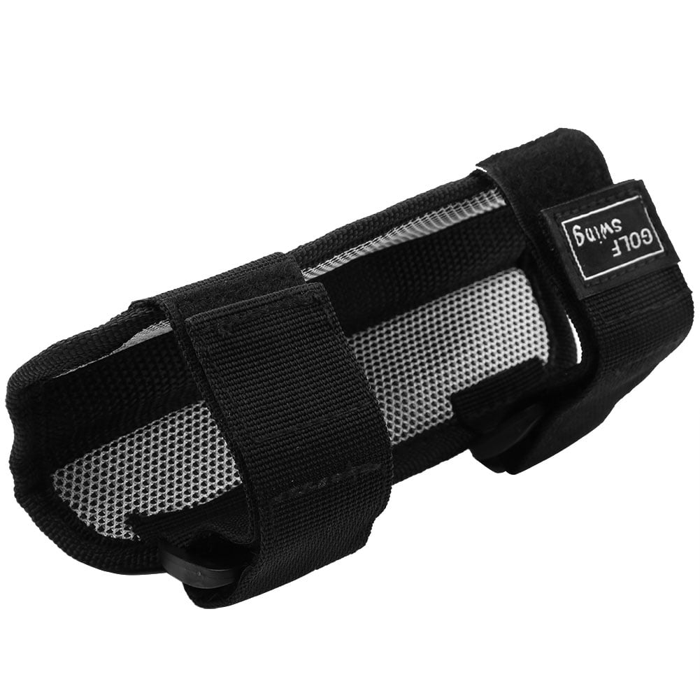 WALFRONT Golf Swing Training Aids Straight Practice Elbow Brace SwingTrainer Alarm Corrector, Golf Swing Training Aid, Golf Swing Elbow Aid