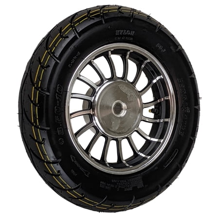 10" Inch Rear Wheel and 3.5-10 Tire Assembly for 50cc Scooter Moped GY6 QMB139 for Drum Brake units Sunny TaoTao