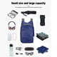 thumbnail image 4 of Soidarity de viaje impermeable plegable 20L gran capacidad bolsa de transporte organizador resistente a desgarros accesorios de entrenamiento de Ciclismo Negro, 4 of 6