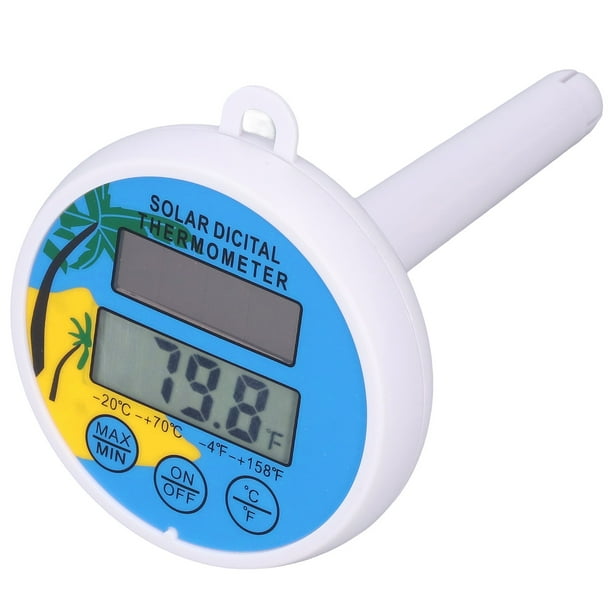 Solar Pool Thermometer,Solar Thermometer Minimum Maximum Floating