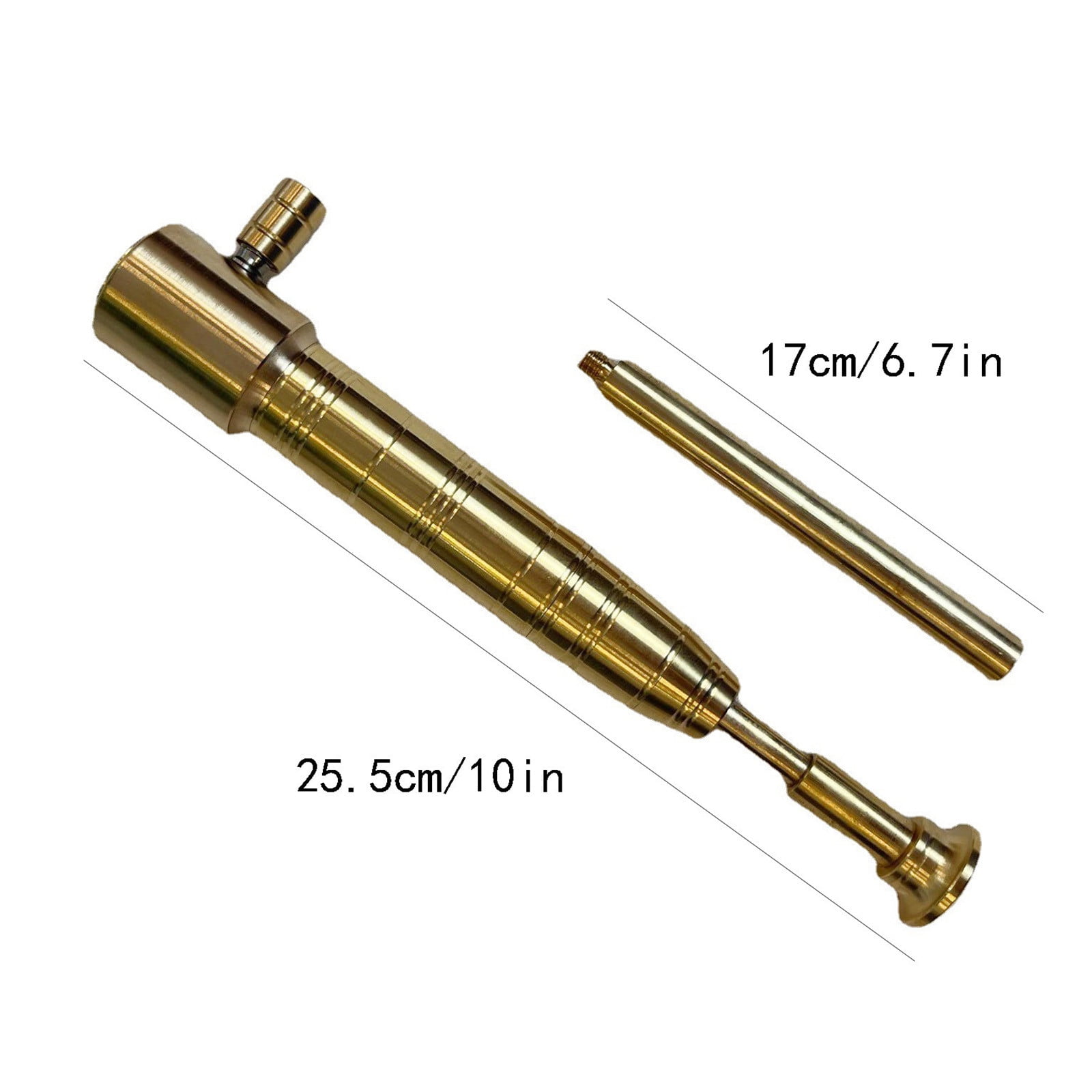 Fankiway Lighters for Candle, Copper Extended torch Lighter Multifunctional Outdoor Lighter Men Gift