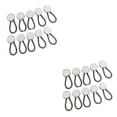 thumbnail image 1 of tredstone 1/2/3/5 1 Bag Shirt Collar Extender Non-irritating Fabric Elastic Seamless Saving Money Neck Multifunctional Durable Replace Rope Buckle White 2PCS, 1 of 6