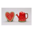 thumbnail image 3 of Ceramic Watermelon Heart and Water can Salt and Pepper Shakers, Kitchen Summer Decor, Gift for Her, 3 of 3