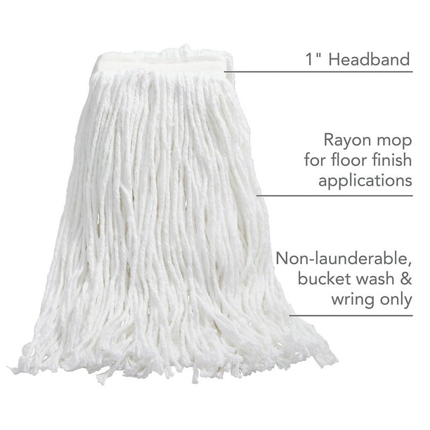 Cut-End Wet Mop Head, Rayon, #24, 1 Cut-End Wet Mop Head, Rayon, #24, 1