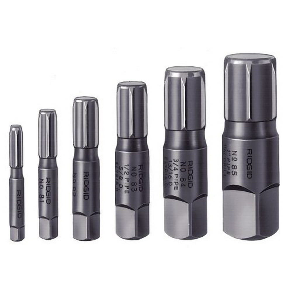 SixPiece Pipe Extractor Set, No. 80 To 85, 1/8in To 1in, Alloy Steel