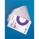 thumbnail image 1 of 50pcs Clear Card Cover, Simple Portable Card Holder For Office Worker, Student, 1 of 5