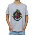 thumbnail image 3 of Harry Potter Boys Neon Hogwarts Crest T-Shirt, 3 of 5