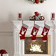 thumbnail image 5 of 3 Pcs Christmas Stocking, Xmas Fireplace Socks Candy Gift Bag, A B, 5 of 5
