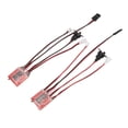 thumbnail image 4 of 30A Micro Cepillado ESC, Buena Disipacia de Calor de Calor Dual Motor Dual Camino Bidireccional ESC 2 PCS Con Freno para SCX24 Axial 1/24, 4 of 7
