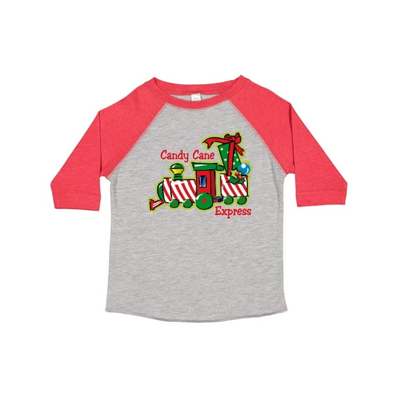 Inktastic Candy Cane Express Boys or Girls Toddler T-Shirt