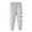 Grey, variant on OSOLU Toddler Boys Girls Solid Color Loose Trousers Pants Child Sweatpants Loose And Warm Ankle Length Pants Sports Pants Baby Breathable Dailywear, 7-8 Years