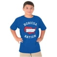 thumbnail image 5 of Puerto Rican Pride Boricua Se Levanta Crewneck T Shirts Boy Girl Teen Brisco Brands XS, 5 of 5