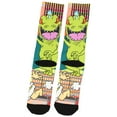 thumbnail image 6 of Nickelodeon Rugrats Reptar Dinosaur Character Sublimated Crew Socks 1 Pair, 6 of 6