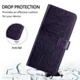 thumbnail image 5 of for Samsung Galaxy F34 Phone Case Wallet Protective Case leather Cover with magnetic closed cDark Purpleit card slot shockproof protection phone case, 5 of 7