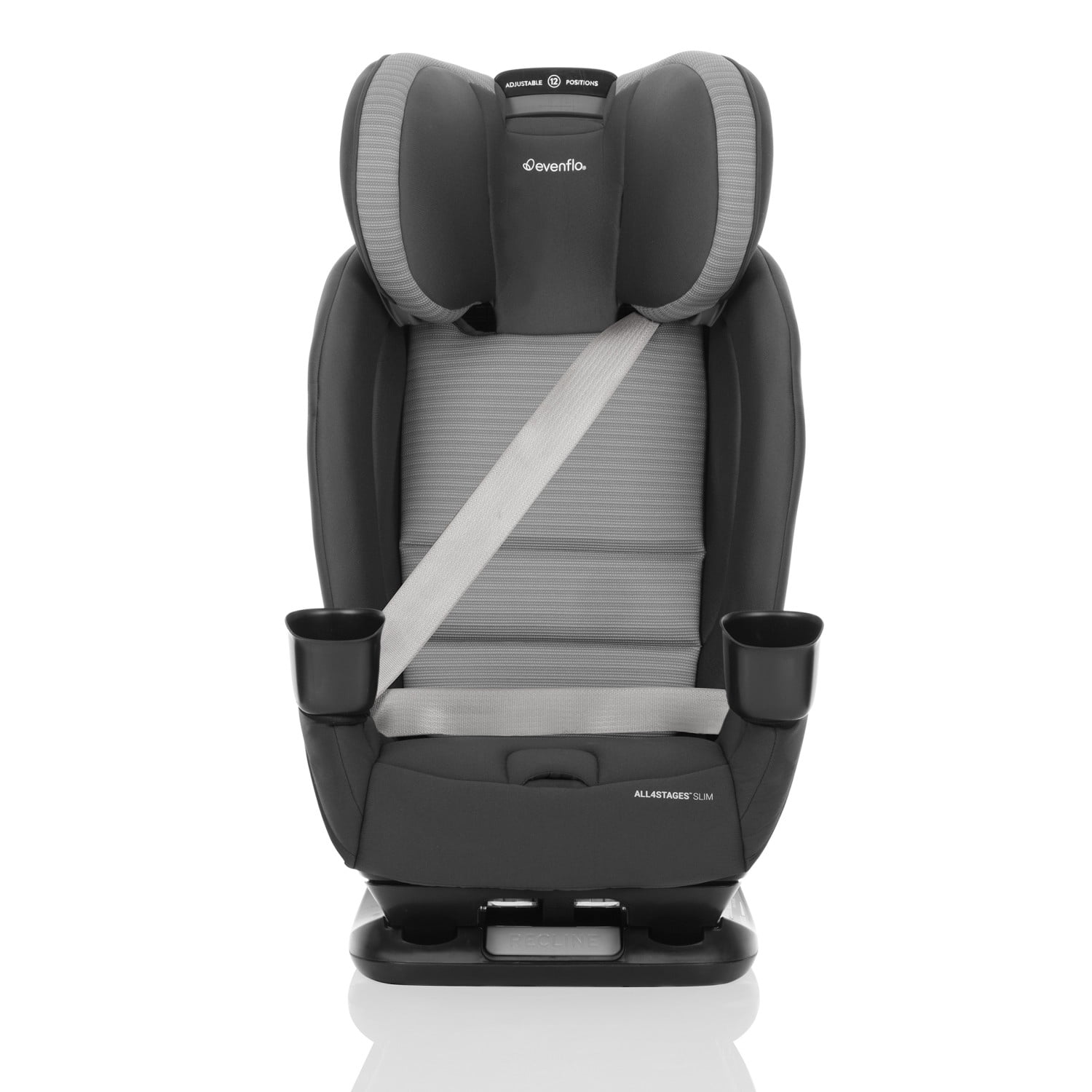 All4Stages Slim 4-in-1 Convertible Car Seat (Baldwin Gray)