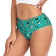 thumbnail image 2 of Fotbe Sushi (3) Calzones Estampados para Mujer – Ropa Interior de Algodón, Cómoda, Suave y Elástica-3X-Large, 2 of 6