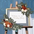 thumbnail image 3 of Wedding Arch Flowers Artificial Flowers Swag Flower Garland Reception Backdrop Style C, 3 of 7