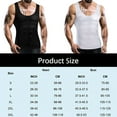 thumbnail image 2 of Pop Closets Compression Shirt for Men Slimming Undershirt Body Shaper Tank Top for Gynomastica Sleeveless Shapewear Vest for Gym Fitness Outdoor, 2 of 7