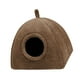 thumbnail image 4 of Cama para gatos, casa para perros, suministros para mascotas, cojín, linda y cálida cueva, cama para gatitos, conejos, cachorros, perros y gatos de in Marrón, 4 of 8