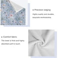 thumbnail image 4 of Coolnut Flowers Dragonflies Bathroom Towel Set of 3 with Hand Towel, Wash Cloths & Bath Towel, Extra Aborbent Soft Towels Set Decor for Bathing Home Shower Wash cloth, 4 of 7