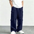 thumbnail image 7 of ATOGUTA Cargo Pants Boys Elastic Waist Pull on School Uniform Kids Clothes Size 5T-15, 7 of 7
