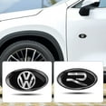 thumbnail image 2 of 3D Aluminum Styling Car Body Fender Decoration Stickers For 4 Motion MTM Touran Tiguan GTI R Line R32 Touareg Passat Sticker-new R, 2 of 6