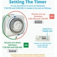 thumbnail image 2 of Q6914 Mechanical Timer for Low Voltage Landscape Lighting Transformer, 2 of 8