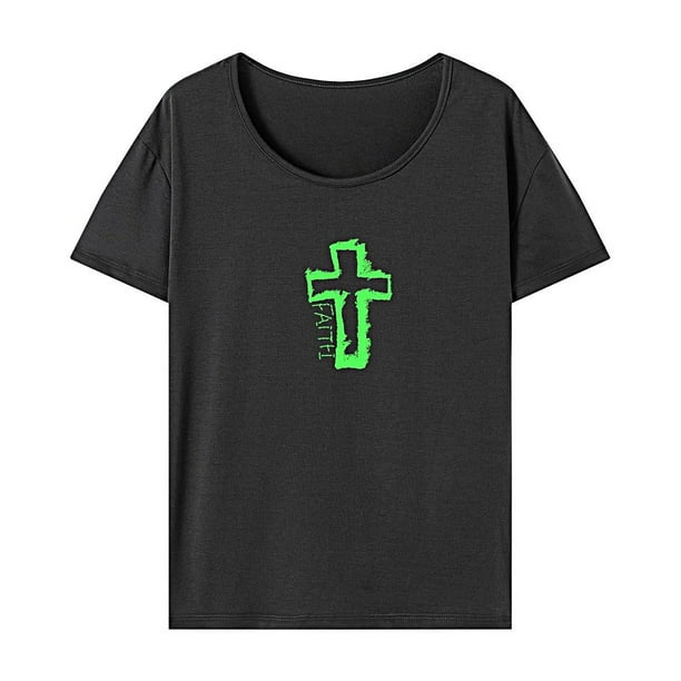 Camiseta para mujer Verano Streetwear Camiseta básica para deportes desplazamientos camping Gris