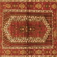 thumbnail image 1 of Ahgly Company Indoor Square Persian Orange Traditional Area Rugs, 7' Square, 1 of 1