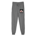 thumbnail image 4 of successthop Christmas Sweatpant for Women Graphic Printed Fleece Drawstring Pants ELastic Joggers Low Rise Trousers, 4 of 5