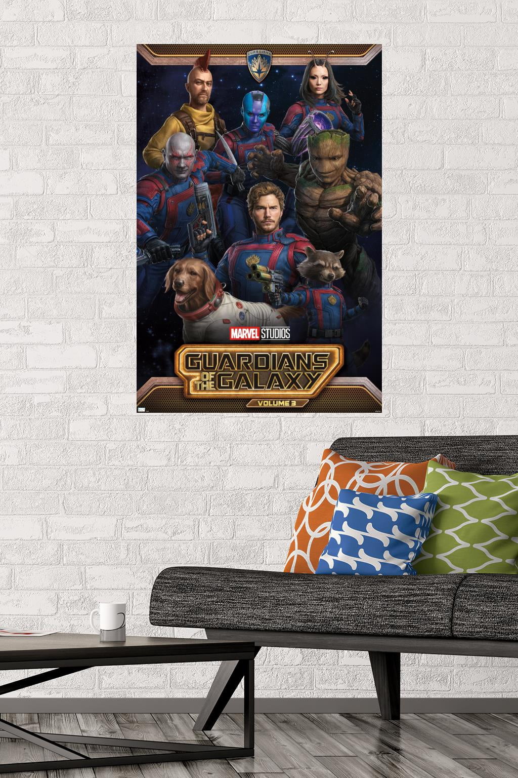 Marvel Guardians of the Galaxy Vol 3 - Group Wall Poster, 22.375" x 34"
