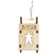 thumbnail image 2 of Schlittenform Holzanhänger Holzscheiben Holzstücke Decoración De Navidad, Tamaño: 11 X 6 X 2,7 Cm Yuyangstore decoración colgante de la Navidad, 2 of 8