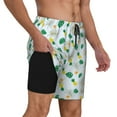 thumbnail image 3 of Fotbe Pineapple Men’s Swim Trunks Quick Dry Swim Shorts Board Shorts with Mesh Lining-X-Large, 3 of 9