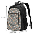 thumbnail image 5 of Daiia Bulldog Pattern USB Charging Backpack for Men and Women, Anti-Theft Backpack,Travel Backpack,School Backpack,College Backpack,Laptop Backpack, 5 of 7