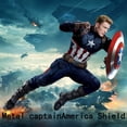 thumbnail image 5 of Réplica 1:1 a tamaño real del Cosplay de Metal Shield del Capitán América, 5 of 5