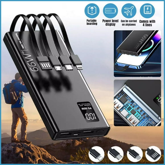 65W 20000mah Power Bank Quick Charging Power bank Portable Charger For phones